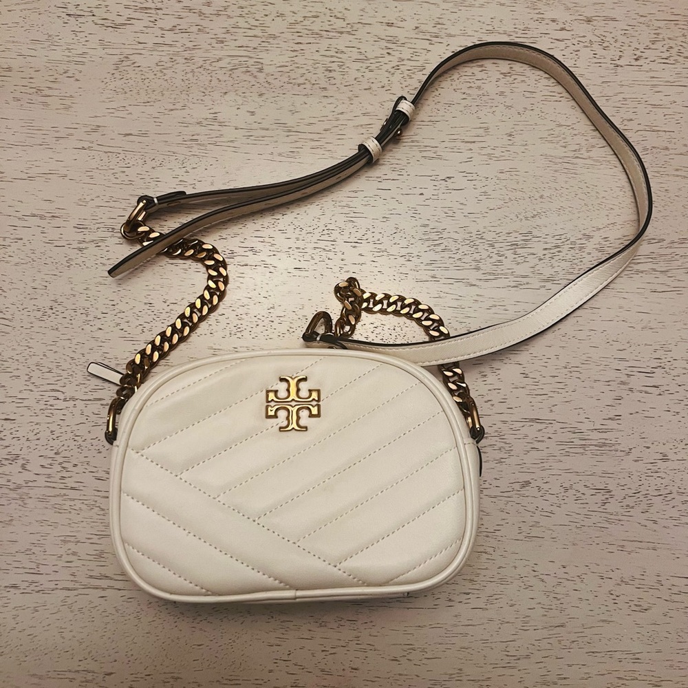 Tory Burch Kira Chevron Camera Bag, very good condition - Picture 1 of 11